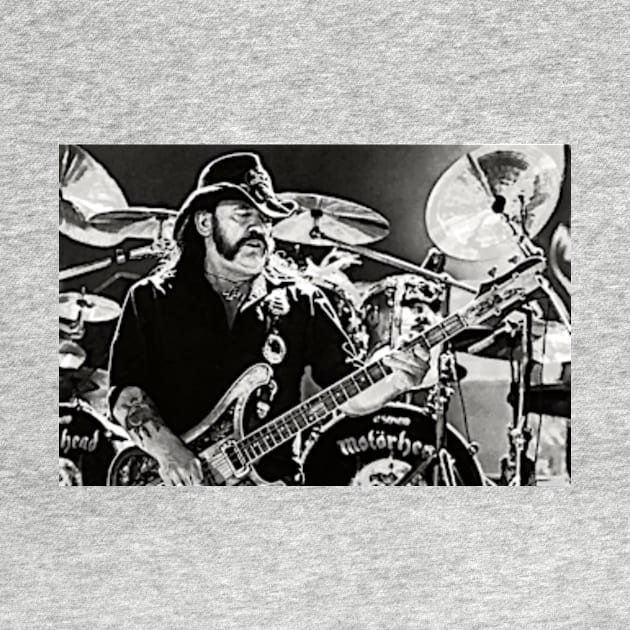 Motörhead Lemmy Kilmister Art Print Heavy Metal Speed Metal Hard Rock by ZiggyPrint